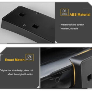 Front License Plate Holder for Jeep Cherokee 2014-2018 - Image 4