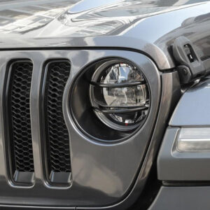 Front Head Lamp Covers for Jeep Wrangler JL 2018+/Jeep Gladiator JT 2018+ - Image 4