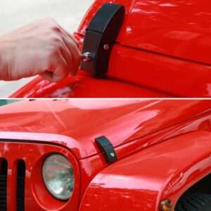 Hood Locks With Key  for Jeep Wrangler JK 2007+ - Image 2