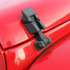 Hood Lock Covers for Jeep Wrangler JK JL 2007-2018 - Image 4