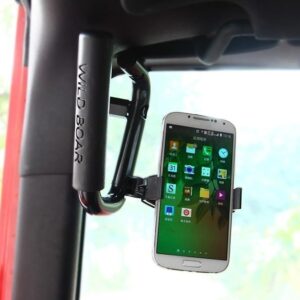 Front Grab Handle with Phone Holder for Jeep Wrangler JK 2007+ - Image 6