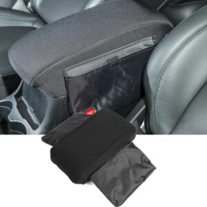 Front Armrest Box Cover with Storage Bags for Jeep Cherokee 2014+ - Image 8