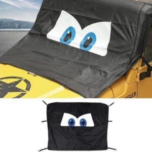 Windshield Sunshade for Jeep Wrangler JK/JL/TJ/JT - Image 8